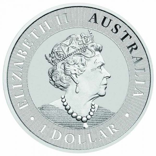 Australie - Piece d' argent 1 oz, Kangourou, 2021